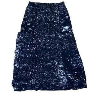 Blanque Spatter Print Lagenlook‎ Skirt Size 0